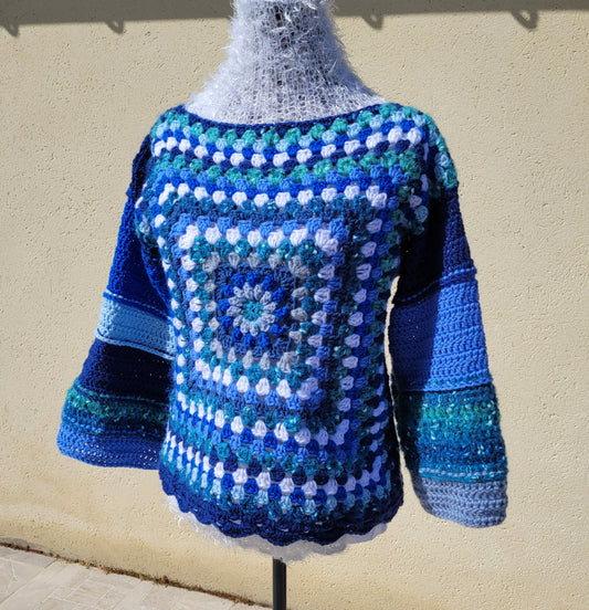 105-Pull Granny "Marine"