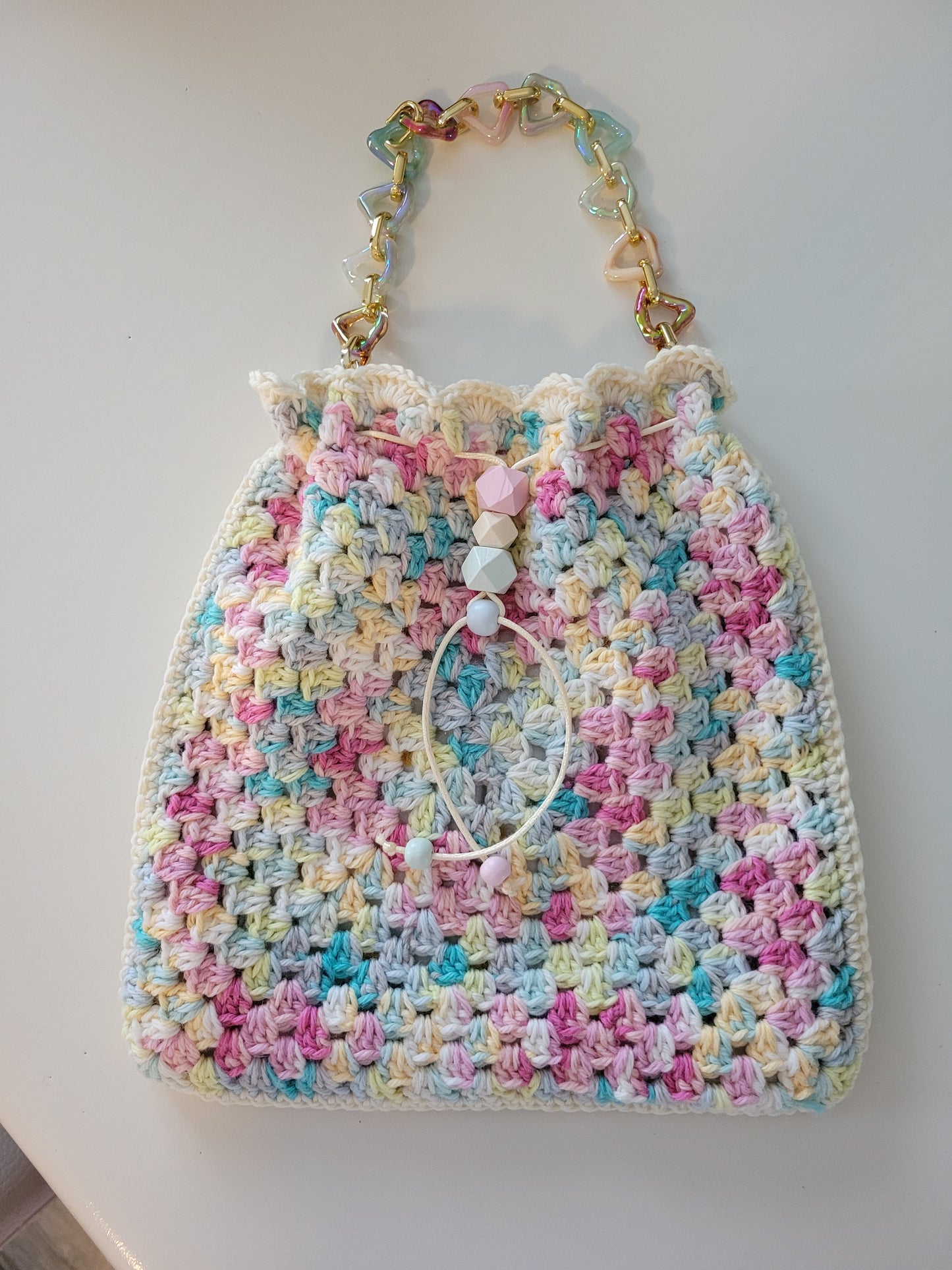 211-Pochette Granny Pastel