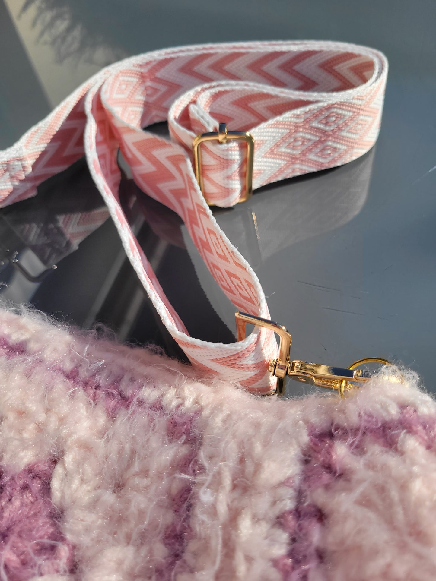172-Sac banane Granny Rose et Parme