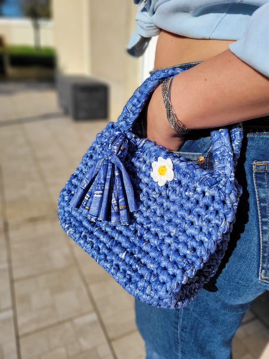 151-Mini Sac Bleu Jean's