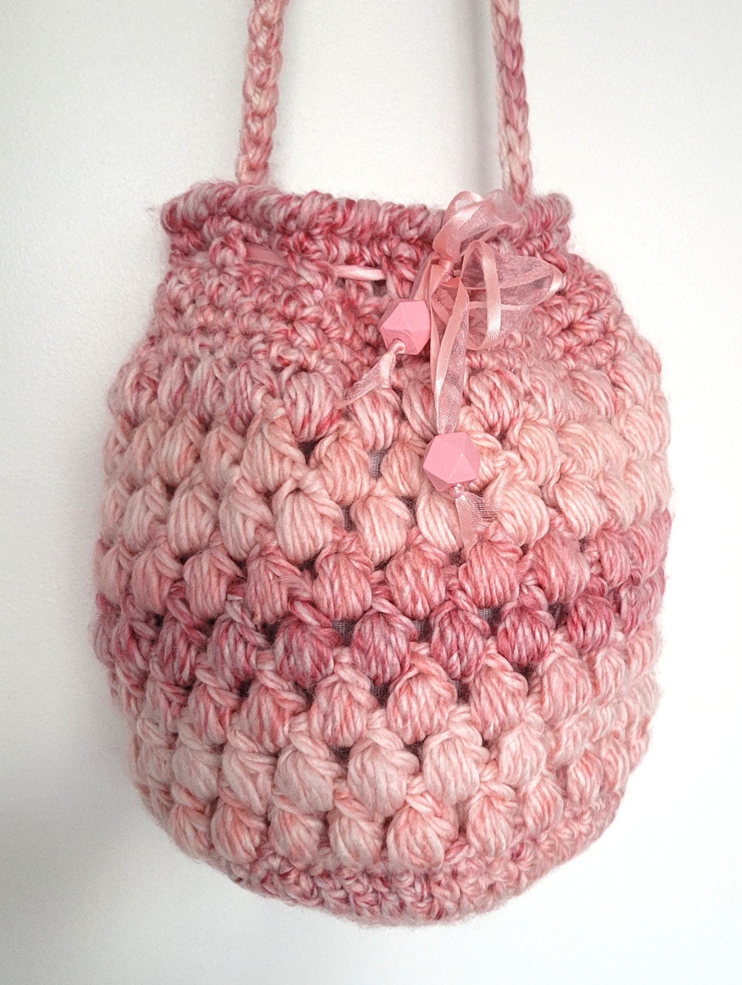 121-Sac Bourse rose