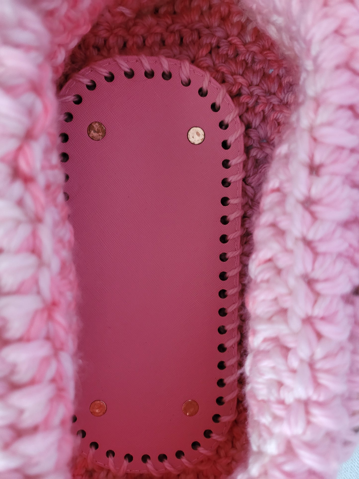 150-Sac demi-Lune rose